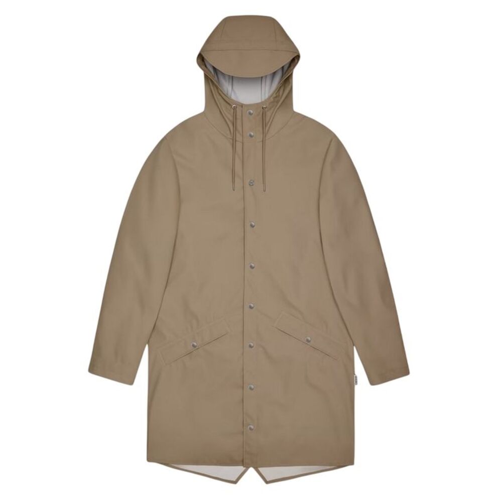 Rains Unisex Adult Mid Length Raincoat / Beige